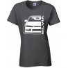 Nissan Silvia S14 Kouki 200SX Outline Modern T-Shirt Lady