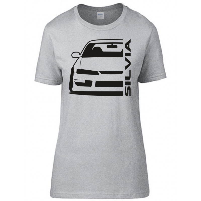 Nissan Silvia S14 Kouki 200SX Outline Modern T-Shirt Lady