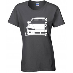 Nissan Silvia S15 Outline Modern T-Shirt Lady