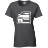 Nissan Skyline R32 GTR Outline Modern T-Shirt Lady