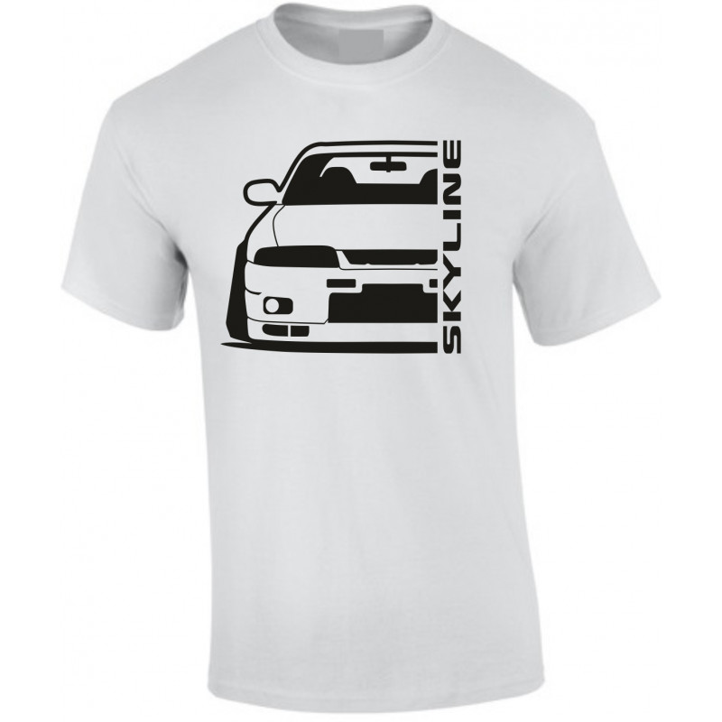 Nissan Skyline R33 GTR Outline Modern T-Shirt