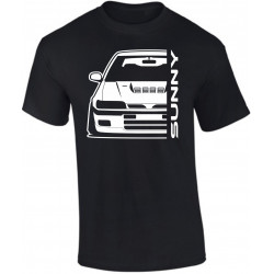 Nissan Sunny GTI-R Outline Modern T-Shirt