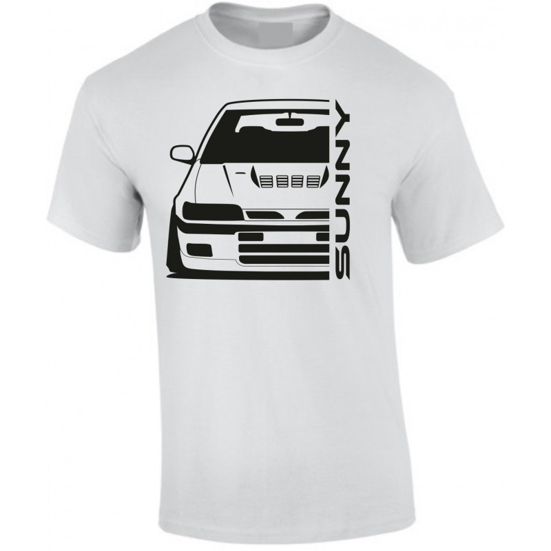 Nissan Sunny GTI-R Outline Modern T-Shirt