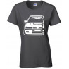 Nissan Sunny GTI-R Outline Modern T-Shirt Lady