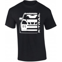 Nissan X-Trail T31 Outline Modern T-Shirt NI-021