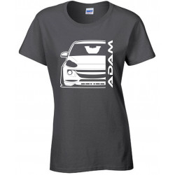 Opel Adam Outline Modern T-Shirt Lady