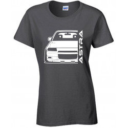 Opel Astra F GSI Outline Modern T-Shirt Lady