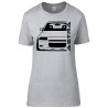Opel Astra F GSI Outline Modern T-Shirt Lady