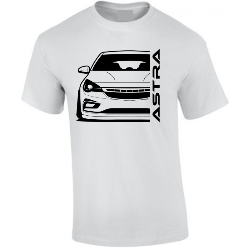 Opel Astra K Outline Modern T-Shirt