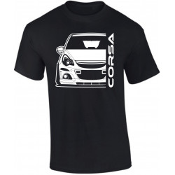 Opel Corsa D OPC Nürburgring Outline Modern T-Shirt