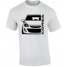 Opel Corsa D Outline Modern T-Shirt