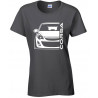 Opel Corsa D Outline Modern T-Shirt Lady
