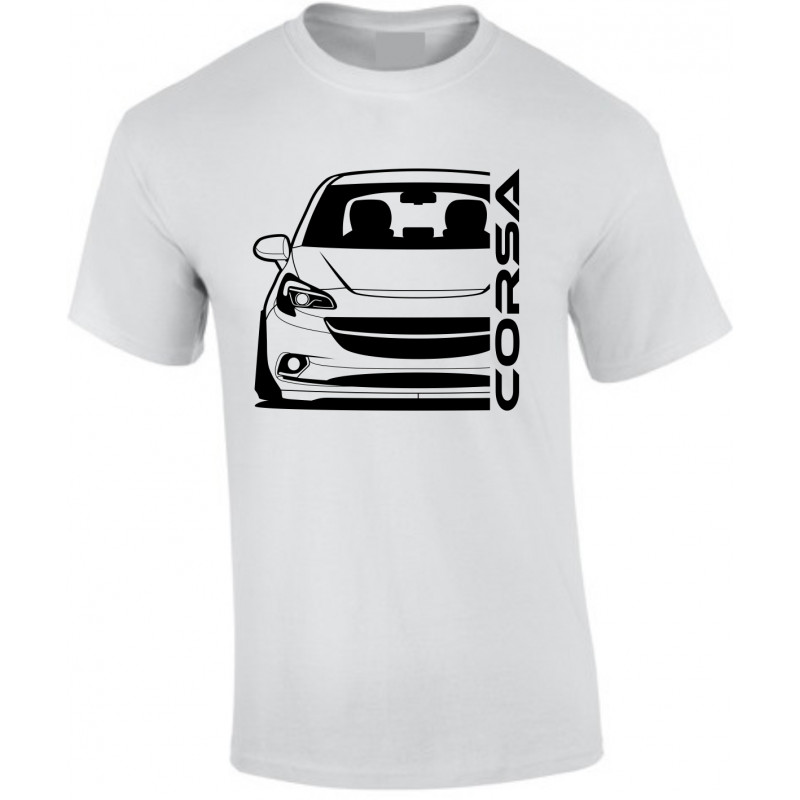 Opel Corsa E Outline Modern T-Shirt