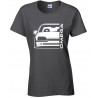 Opel Omega A Outline Modern T-Shirt Lady