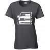 Opel Vectra A Outline Modern T-Shirt Lady