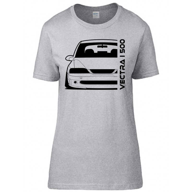 Opel Vectra B i500 Outline Modern T-Shirt Lady
