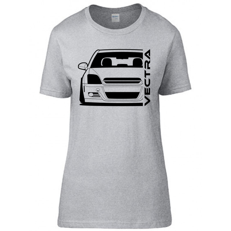 Opel Vectra C Outline Modern T-Shirt Lady