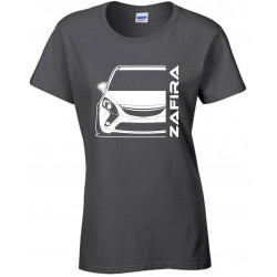 Opel Zafira C Tourer Outline Modern T-Shirt Lady