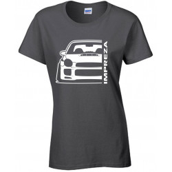 Subaru Impreza GD 00-07 Outline Modern T-Shirt Lady
