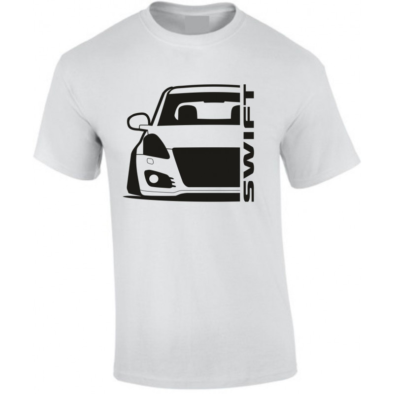 Suzuki Swift Sport NZ Outline Modern T-Shirt