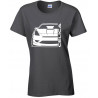 Toyota Celica T23 Facelift Outline Modern T-Shirt Lady