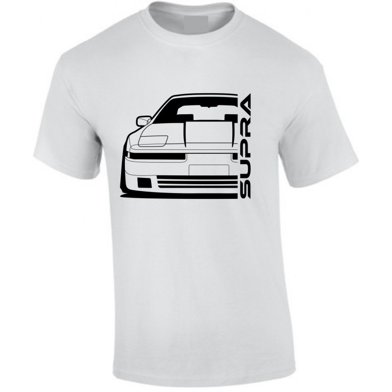 Toyota Supra MK3 Outline Modern T-Shirt