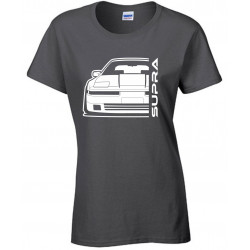 Toyota Supra MK3 Outline Modern T-Shirt Lady