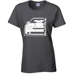 Toyota Supra MK3 Vorfacelift Outline Modern T-Shirt Lady