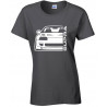 Toyota Supra MK4 Outline Modern T-Shirt Lady