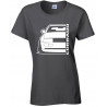 Volkswagen Corrado Outline Modern T-Shirt Lady