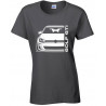 Volkswagen Golf GTI MK7 Outline Modern T-Shirt Lady