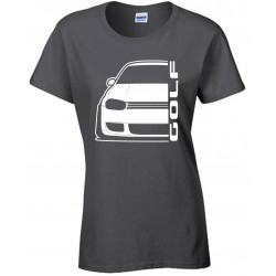 Volkswagen Golf MK4 R32 Outline Modern T-Shirt Lady