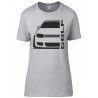 Volkswagen Golf MK4 R32 Outline Modern T-Shirt Lady