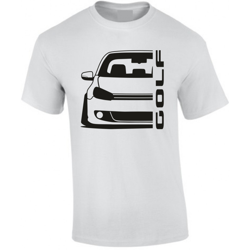 Volkswagen Golf MK6 Outline Modern T-Shirt