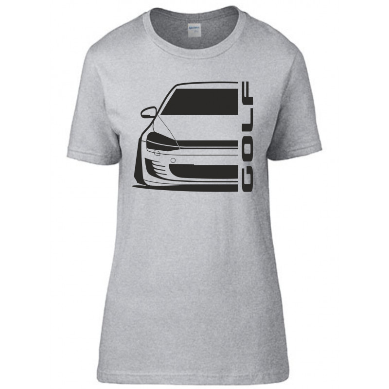 Volkswagen Golf MK7 GTI Outline Modern T-Shirt Lady