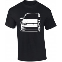 Volkswagen Golf MK8 2020 Outline Modern T-Shirt