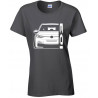 Volkswagen ID3 Outline Modern T-Shirt Lady