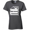 Volkswagen Passat 35i Facelift Outline Modern T-Shirt Lady
