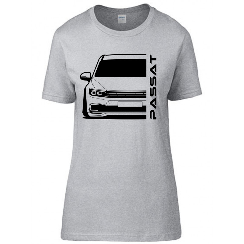 Volkswagen Passat GTE 2020 Outline Modern T-Shirt Lady