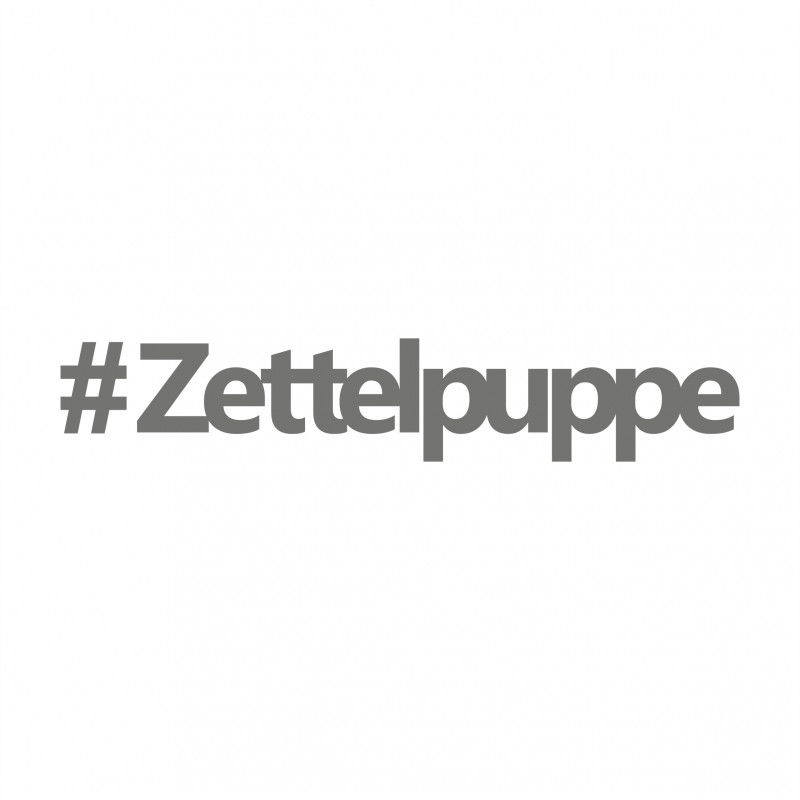 (Hashtag) Zettelpuppe