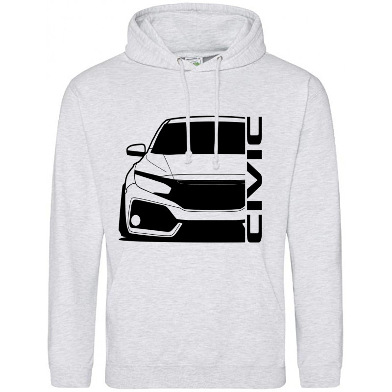 Honda Civic FK7 17-18 Outline Modern Hoodie