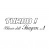 Turbo blasen statt saugen