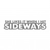 She like it when hit it sideways