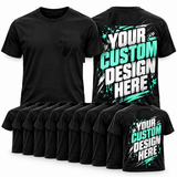 Custom Event T-Shirts – 10er Paket