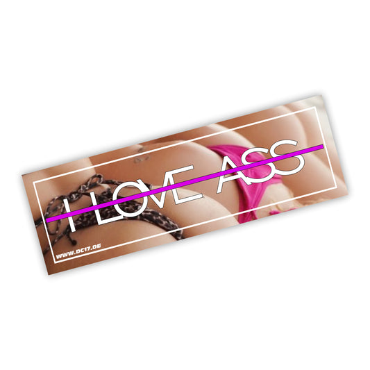 I Lova Ass Slapsticker