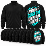 Custom Event Jacken mit Stehkragen – 10er Paket