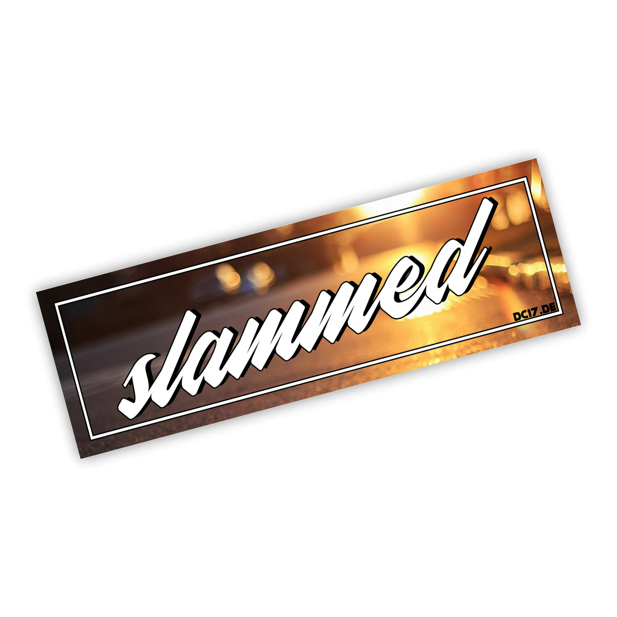 Slammed Asphalt Slapsticker
