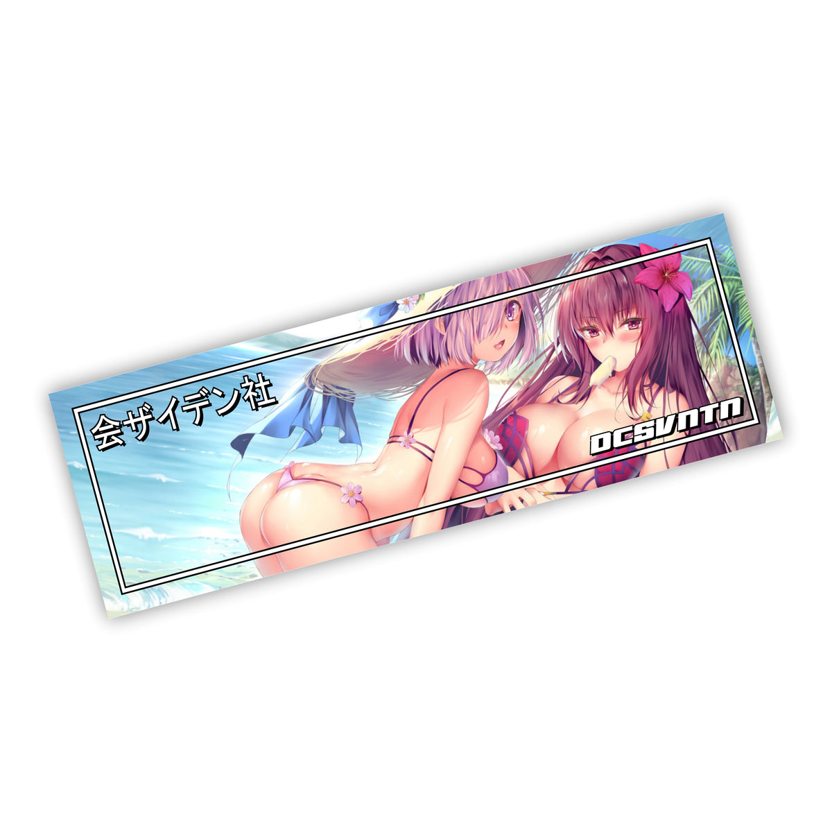 Beach Manga Girls Sexy Slapsticker