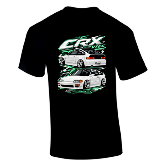 CP-266 CRX VTEC Clean grounded T-Shirt Schwarz