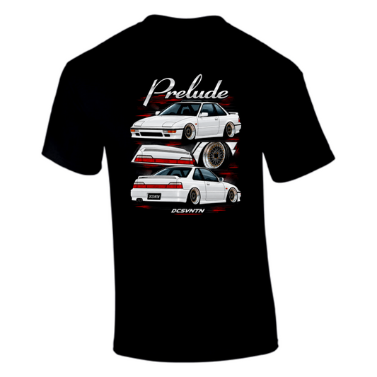 CP-267 Prelude Oldscool Rims Collage T-Shirt Schwarz